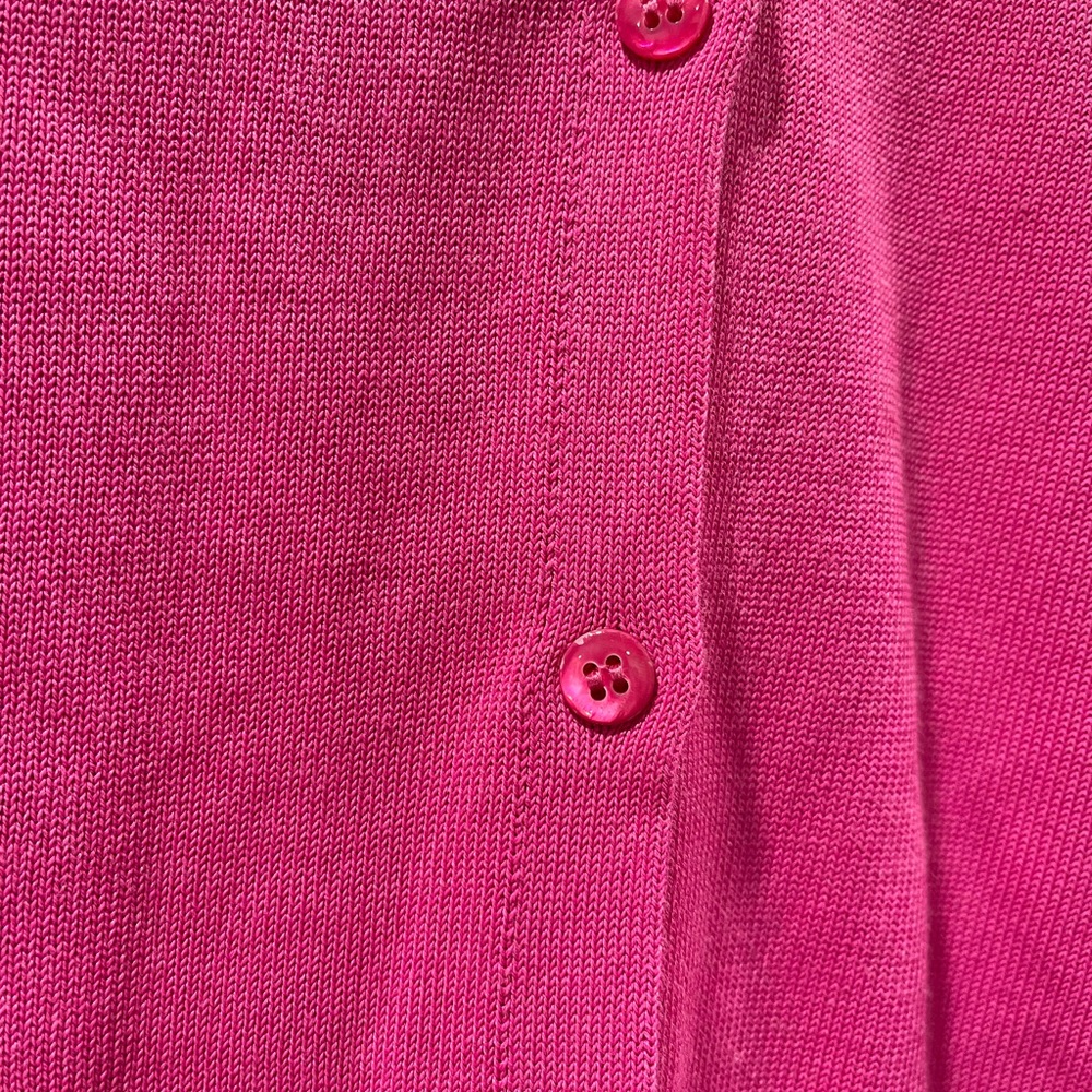 Carolina Herrera Pink Cardigan - Picture 4 of 7